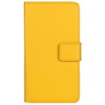 Flip Cover for IBerry Auxus Handy H01 - Yellow