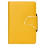 Flip Cover for IBerry CoreX2 3G - Yellow