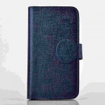 Flip Cover for Idea ID 4000 - Navy Blue