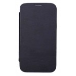 Flip Cover for Intex Aqua Glory - Black
