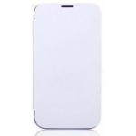 Flip Cover for Intex Aqua Glory - White