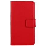 Flip Cover for Intex Aqua i5 Octa - Red