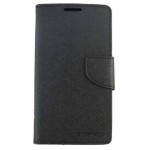 Flip Cover for Intex Aqua N8 - Black