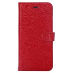 Flip Cover for Intex Aqua Slice - Red