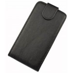Flip Cover for Intex Aqua Superb - Black