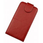 Flip Cover for Intex Aqua Superb - Red