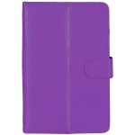 Flip Cover for Intex I-Buddy Connect 3G - Purple
