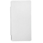 Flip Cover for ISUN Coral 3G Phone - White