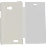 Flip Cover for Karbonn A6 - White