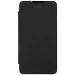 Flip Cover for Lava Discover 136S - Black