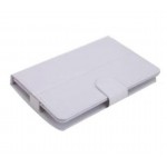 Flip Cover for Lava E-Tab Connect Plus - White