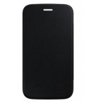 Flip Cover for Lava Iris 355 - Black
