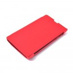 Flip Cover for Lava Iris 450 Colour Plus - Red
