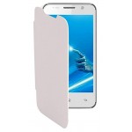 Flip Cover for Lava Iris N454 - White