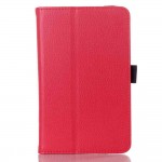 Flip Cover for Lenovo A3500-F - Wi-Fi only - Red