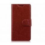 Flip Cover for Lenovo A516 - Brown