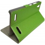 Flip Cover for Lenovo A6000 - Green