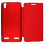 Flip Cover for Lenovo A6000 - Red