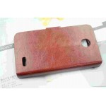 Flip Cover for Lenovo A820 - Brown