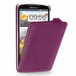 Flip Cover for Lenovo IdeaPhone K860 - Purple