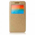 Flip Cover for Lenovo S650 - Golden