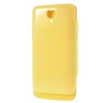Flip Cover for Lenovo S650 - Yellow