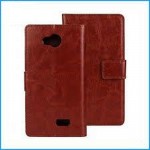 Flip Cover for LG F60 - Brown