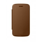 Flip Cover For Lenovo K900 Brown - Maxbhi Com