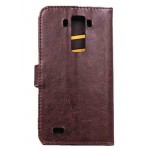 Flip Cover for LG G Vista VS880 - Brown