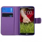 Flip Cover for LG G2 D800 - Purple