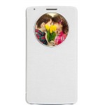 Flip Cover for LG G3 Beat - Silk White