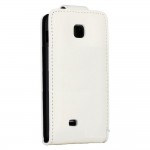 Flip Cover for LG GT540 Optimus - White
