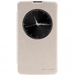 Flip Cover for LG L Fino - Gold