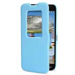 Flip Cover for LG L90 Dual D410 - Blue