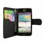 Flip Cover for LG MS659 - Titanium