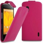 Flip Cover for LG Nexus 4 E960 - Pink