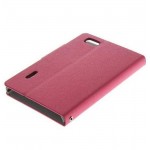 Flip Cover for LG Optimus F100L - Hot Pink