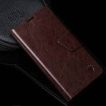 Flip Cover for Lenovo A628T - Brown