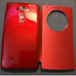 Flip Cover for LG G Flex 2 - Red
