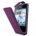 Flip Cover for LG Optimus L3 E400 - Purple