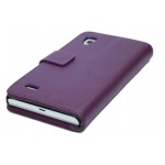 Flip Cover for LG Optimus L9 P765 - Purple