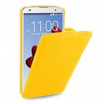 Flip Cover for LG Optimus LTE II - Yellow