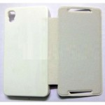 Flip Cover for Micromax A093 Canvas Fire - White