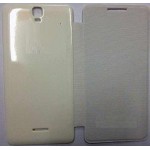 Flip Cover for Micromax A190 Canvas HD Plus - White