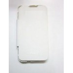 Flip Cover for Micromax A50 Ninja - White