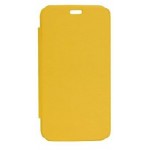 Flip Cover for Micromax A63 Canvas Fun - Yellow