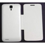Flip Cover for Micromax A77 Canvas Juice - White