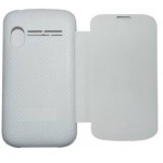 Flip Cover for Micromax Bolt A27 - White