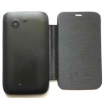 Flip Cover for Micromax Bolt A62 - Black