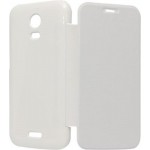 Flip Cover for Micromax Canvas Turbo Mini - White